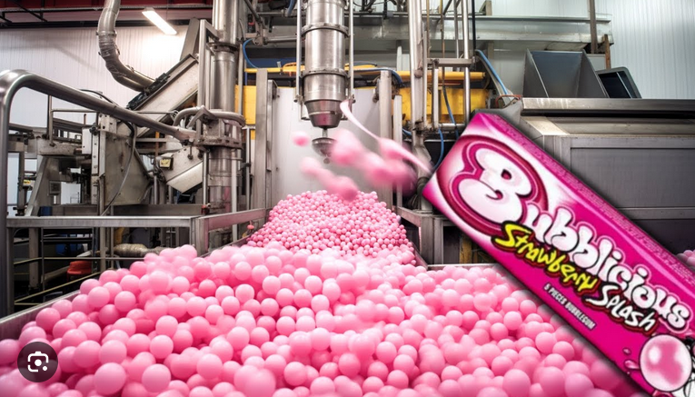 How Bubblegum is Made in Factories?, Canadian Online Candy and Stuffed Animal Shop, SooSweet Shop DBA Sweet Factory
