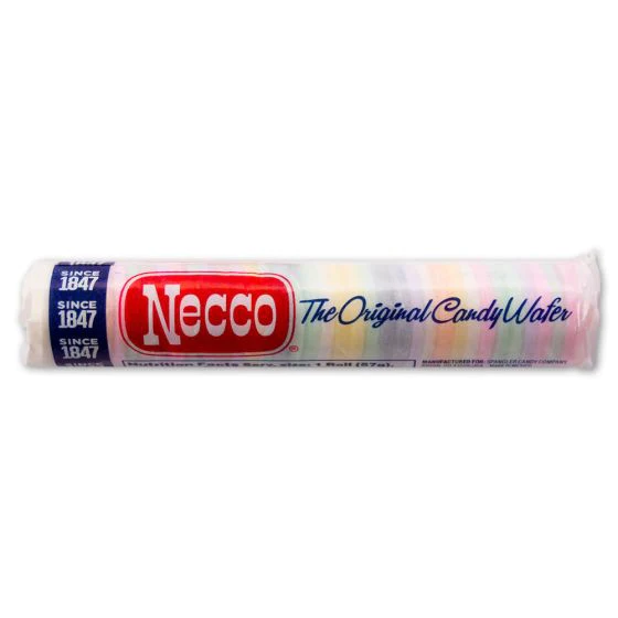 NECCO Wafers Roll Original, Canadian Online Candy and Stuffed Animal Shop, SooSweet Shop DBA Sweet Factory