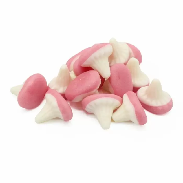 Kingsway Mushrooms Strawberry Flavor, Canadian Online Candy and Stuffed Animal Shop, SooSweet Shop DBA Sweet Factory