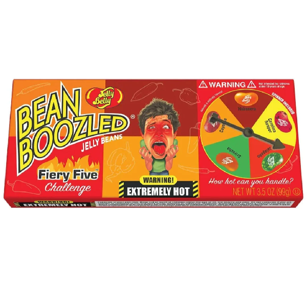 Jelly Belly Bean BeanBoozled Fiery Five, Canadian Online Candy and Stuffed Animal Shop, SooSweet Shop DBA Sweet Factory