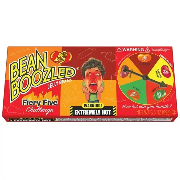 Jelly Belly Bean BeanBoozled Fiery Five, Canadian Online Candy and Stuffed Animal Shop, SooSweet Shop DBA Sweet Factory