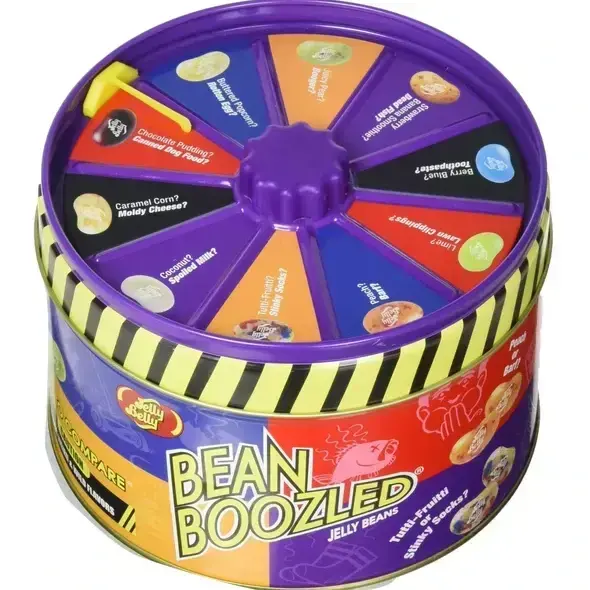 Jelly Belly BeanBoozled Jumbo Spinner Tin 95g, Canadian Online Candy and Stuffed Animal Shop, SooSweet Shop DBA Sweet Factory