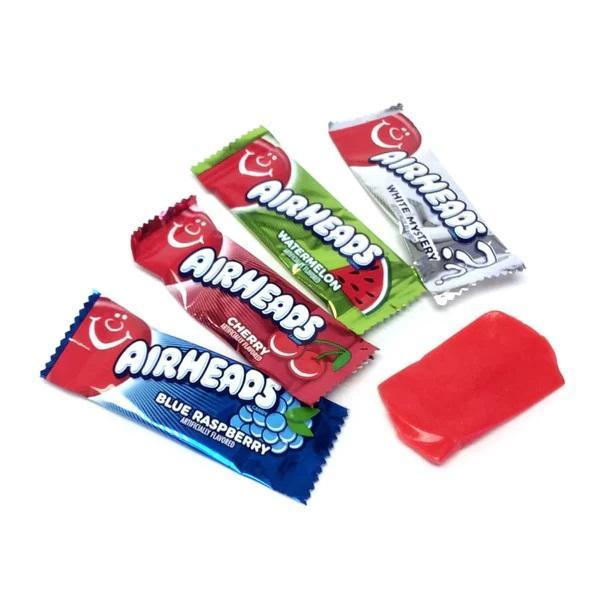 Airheads Assorted Mini Taffy Bars 21pcs, Canadian Online Candy and Stuffed Animal Shop, SooSweet Shop DBA Sweet Factory