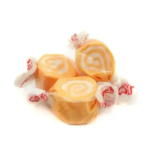 Salt Water Taffy Orange Cream, Canadian Online Candy and Stuffed Animal Shop, SooSweet Shop DBA Sweet Factory