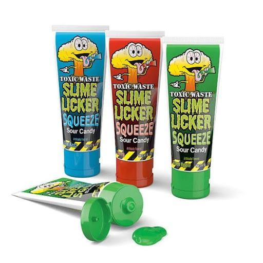 Toxic Waste Slime Licker Squeeze, Canadian Online Candy and Stuffed Animal Shop, SooSweet Shop DBA Sweet Factory