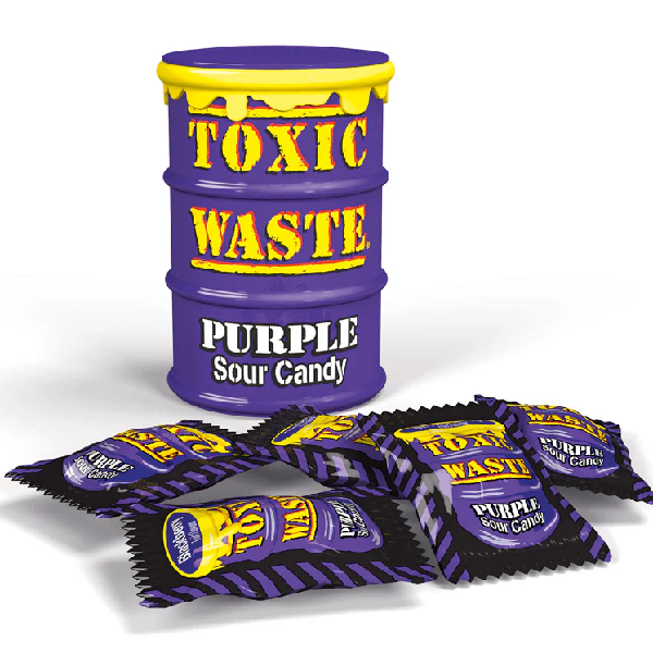 Toxic Waste Purple Drum 42g, Canadian Online Candy and Stuffed Animal Shop, SooSweet Shop DBA Sweet Factory