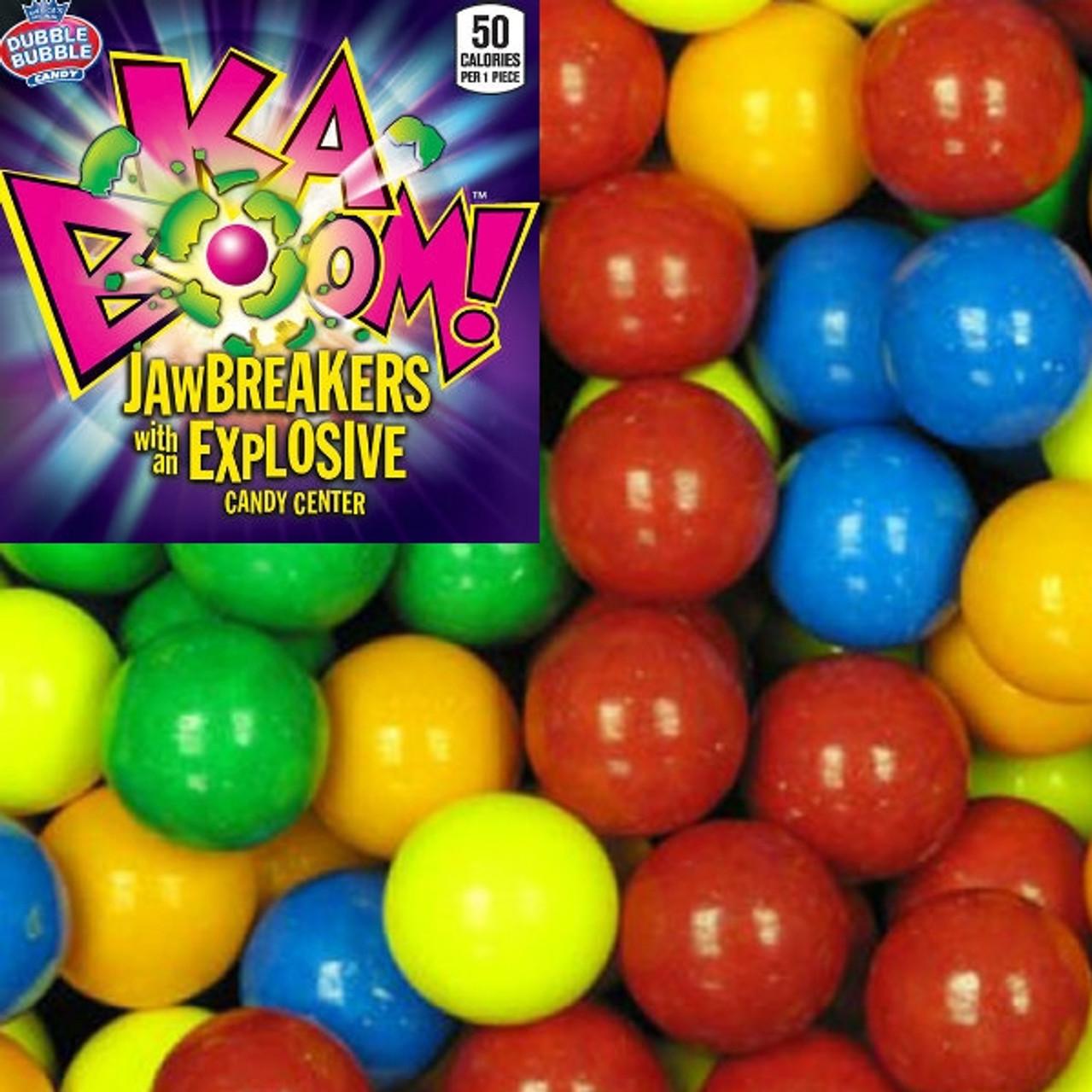 3/4 inch Kaboom Double Bubble Jawbreaker,SooSweetShop.ca