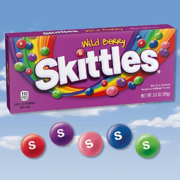 Skittles Wild Berry Theater Box 3.5oz, Canadian Online Candy and Stuffed Animal Shop, SooSweet Shop DBA Sweet Factory