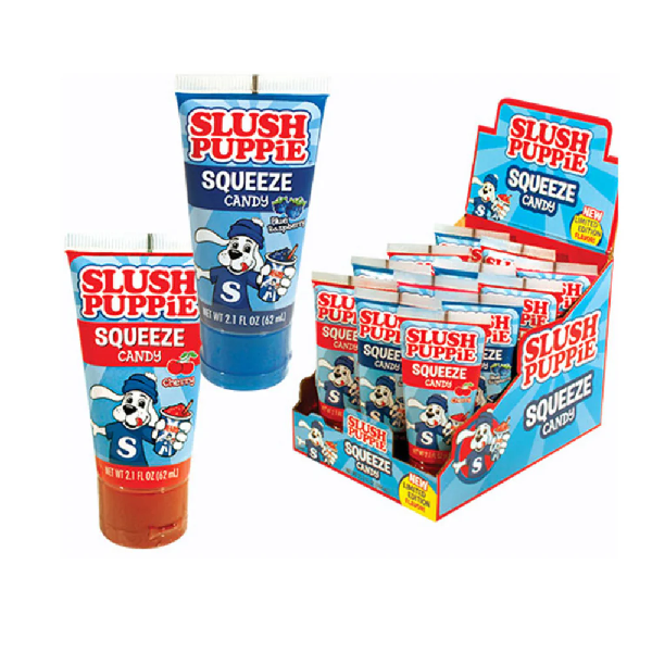 KoKo's Squeeze Slush Puppie 2.1oz, Canadian Online Candy and Stuffed Animal Shop, SooSweet Shop DBA Sweet Factory