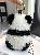 Super soft Imitation mink fur panda car keychain pendant,SooSweetShop.ca