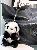 Super soft Imitation mink fur panda car keychain pendant,SooSweetShop.ca