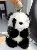 Super soft Imitation mink fur panda car keychain pendant,SooSweetShop.ca