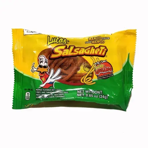 Lucas Salsaghetti Mango, Canadian Online Candy and Stuffed Animal Shop, SooSweet Shop DBA Sweet Factory