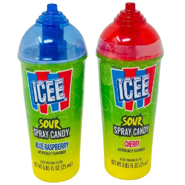 KoKo's Sour Spray Candy Icee, Canadian Online Candy and Stuffed Animal Shop, SooSweet Shop DBA Sweet Factory