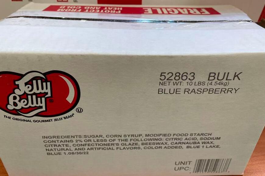 Jelly Belly Bean Blue Raspberry,SooSweetShop.ca