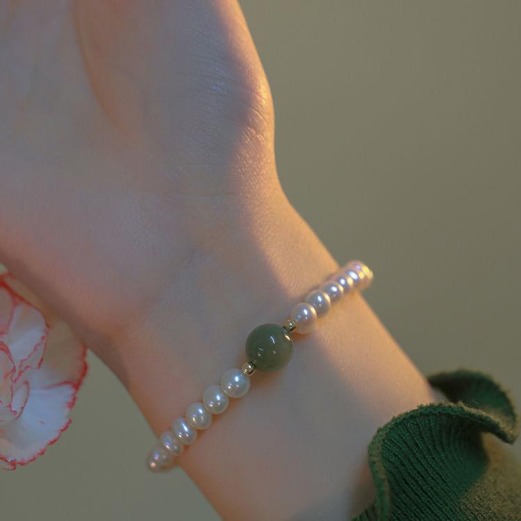 Indigo Pearl Bracelet,SooSweetShop.ca