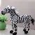 Simulation Zebra Doll Plush Toy 30cm,SooSweetShop.ca