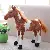 Simulation of Ferghana Horse Plush Toy 40cm,SooSweetShop.ca