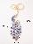 Creative and fashionable exquisite rhinestone peacock keychain,SooSweetShop.ca