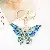 Fashion Crystal Rhinestone Butterfly Keychain,SooSweetShop.ca