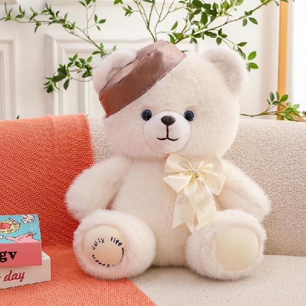 Hat Bear Plush Toy Valentine's Day Gift, Canadian Online Candy and Stuffed Animal Shop, SooSweet Shop DBA Sweet Factory