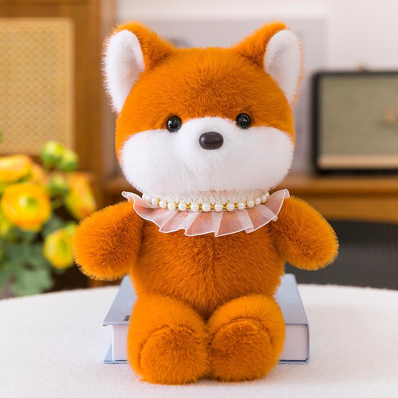 Cute fox Plush Toy 25cm,SooSweetShop.ca