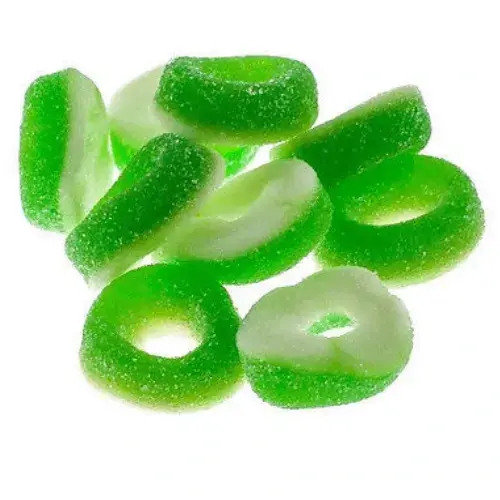 Sour Apple Rings, Canadian Online Candy and Stuffed Animal Shop, SooSweet Shop DBA Sweet Factory