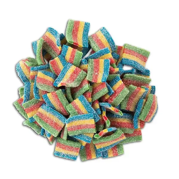 Vidal Sour Mini Rainbow Belts,SooSweetShop.ca