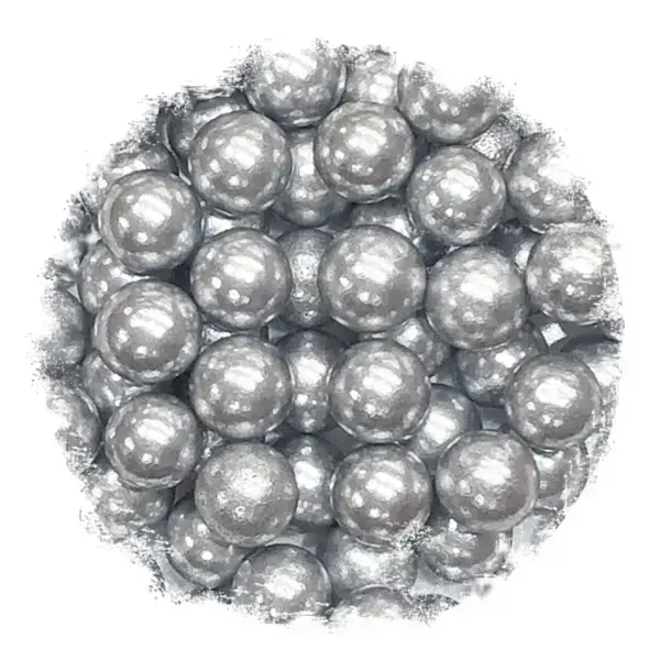 Silver Cola Rolla Balls 1/2 inch, Canadian Online Candy and Stuffed Animal Shop, SooSweet Shop DBA Sweet Factory