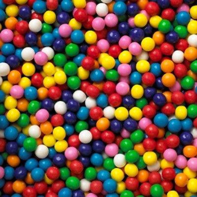 Dubble Bubble Gum Balls Assorted 3/8 inch,SooSweetShop.ca