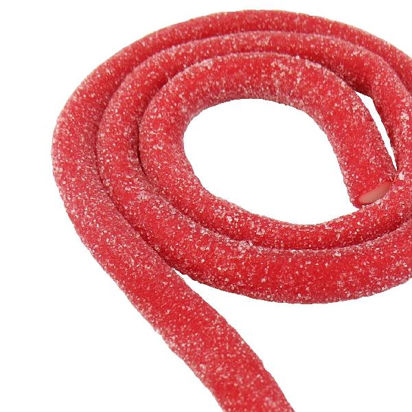 Giant Fizzy Strawberry Cable, Canadian Online Candy and Stuffed Animal Shop, SooSweet Shop DBA Sweet Factory