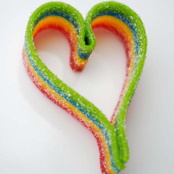 Huer Sour Streamers Rainbow Belts, Canadian Online Candy and Stuffed Animal Shop, SooSweet Shop DBA Sweet Factory