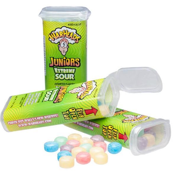 Warheads Junior Hard Candy, Canadian Online Candy and Stuffed Animal Shop, SooSweet Shop DBA Sweet Factory