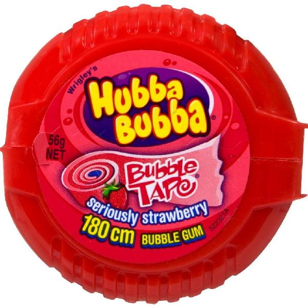 Hubba Bubba Tape Strawberry, Canadian Online Candy and Stuffed Animal Shop, SooSweet Shop DBA Sweet Factory