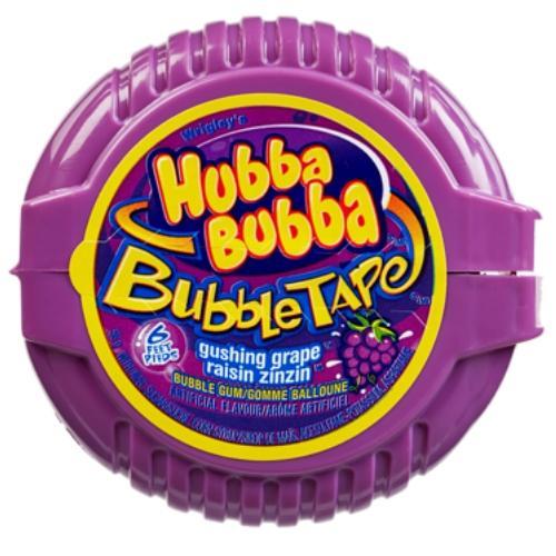 Hubba Bubba Tape Grape,SooSweetShop.ca
