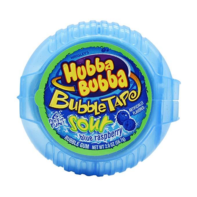 Hubba Bubba Tape Blue Raspberry,SooSweetShop.ca