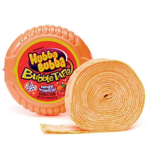 Hubba Bubba Tape Tangy Tropical,SooSweetShop.ca