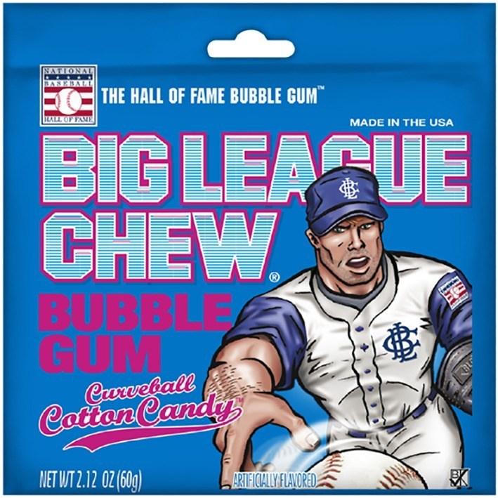 Big League Chew Curveball Cotton Candy,SooSweetShop.ca
