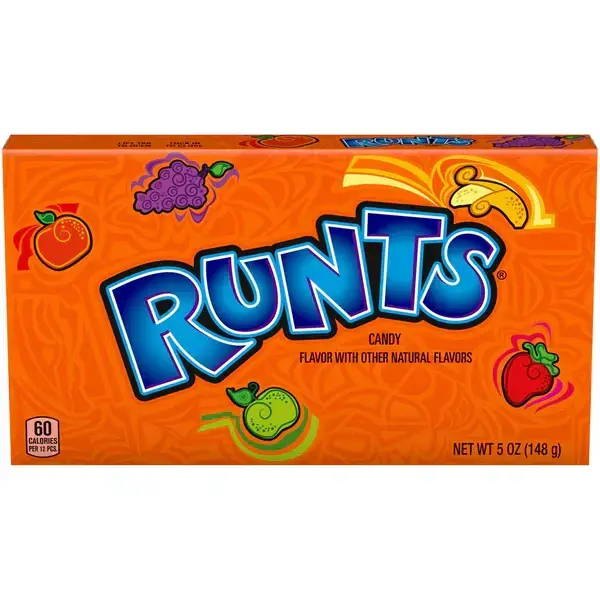 Runts Candy Theater Box, Canadian Online Candy and Stuffed Animal Shop, SooSweet Shop DBA Sweet Factory