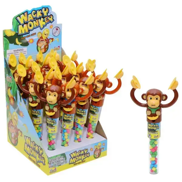 Kidsmania Wacky Monkey, Canadian Online Candy and Stuffed Animal Shop, SooSweet Shop DBA Sweet Factory