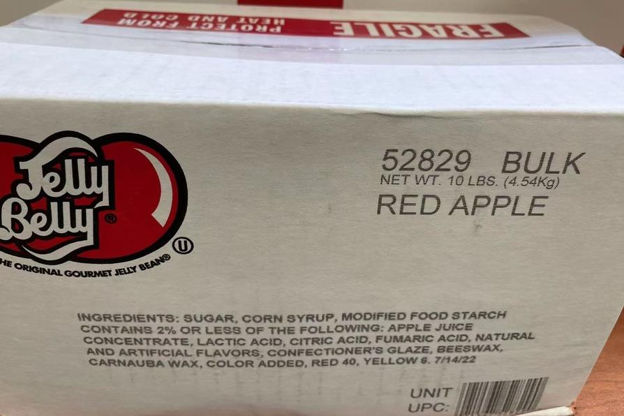 Jelly Belly Bean Red Apple,SooSweetShop.ca