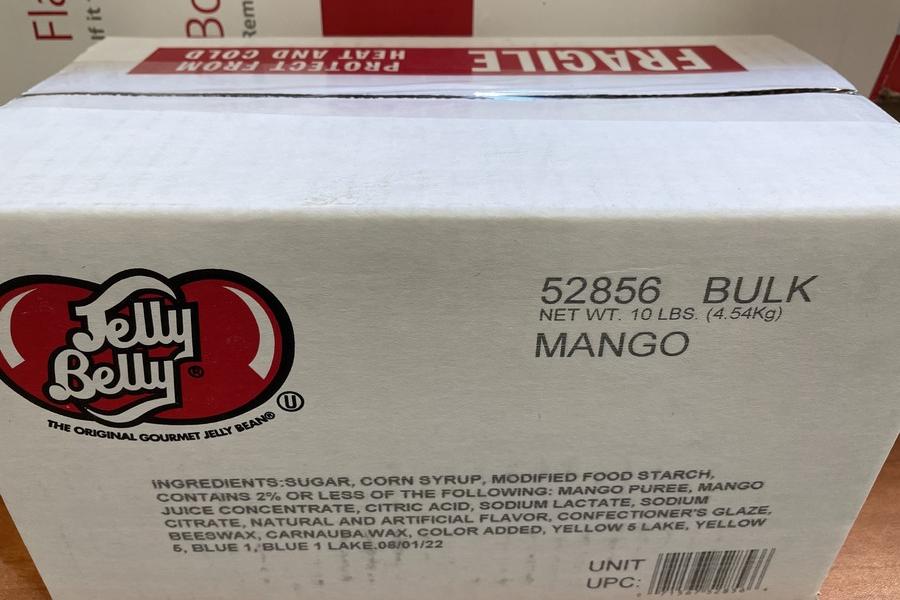 Jelly Belly Bean Mango,SooSweetShop.ca