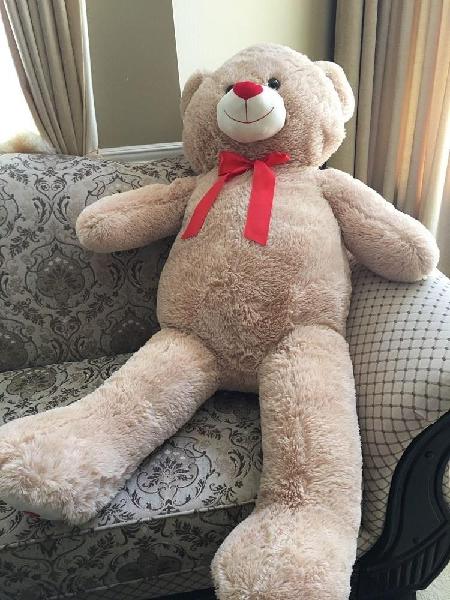 Jumbo Brown Teddy Bear 53 Inch, Canadian Online Candy and Stuffed Animal Shop, SooSweet Shop DBA Sweet Factory