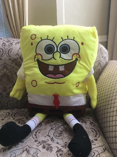 Giant SpongeBob-100cm high, Canadian Online Candy and Stuffed Animal Shop, SooSweet Shop DBA Sweet Factory