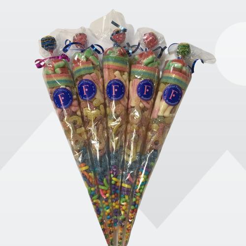 Candy Cone Gift Birthday Favors Goodie Bags Kid Party Favors 270g, Canadian Online Candy and Stuffed Animal Shop, SooSweet Shop DBA Sweet Factory