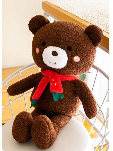 Cute Teddy Bear with scarf and long legs 60cm, Canadian Online Candy and Stuffed Animal Shop, SooSweet Shop DBA Sweet Factory