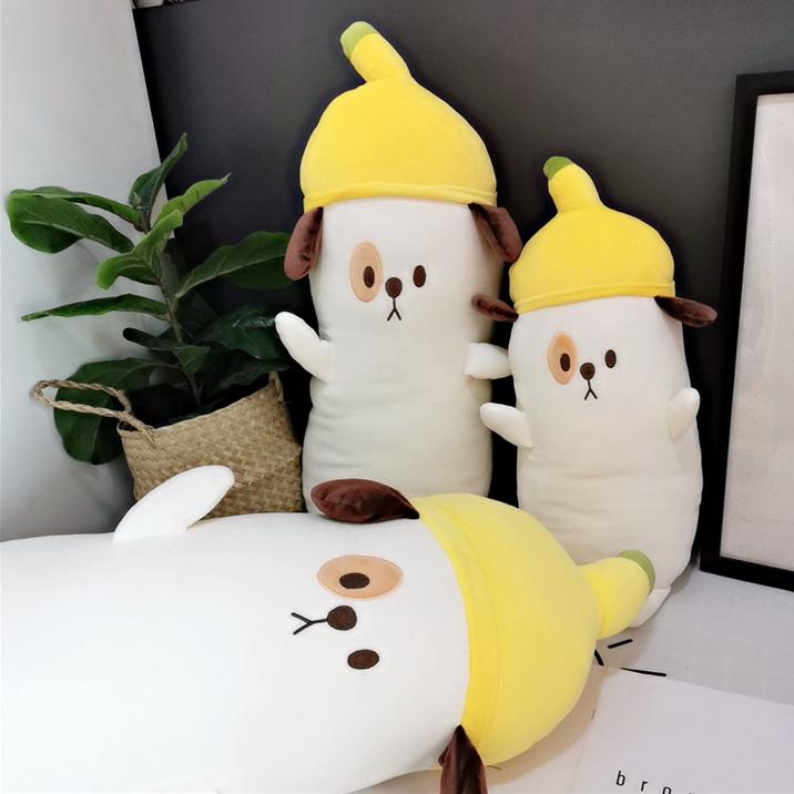 Lovely Banana Dog Plush Toy,SooSweetShop.ca