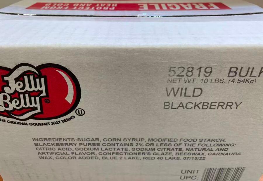 Jelly Belly Bean Wild Blackberry,SooSweetShop.ca