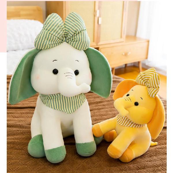 Long Nose Sitting Elephant Plush Toy 45cm, Canadian Online Candy and Stuffed Animal Shop, SooSweet Shop DBA Sweet Factory