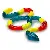 Albanese Gummi Rattle Snakes 27 inch,SooSweetShop.ca